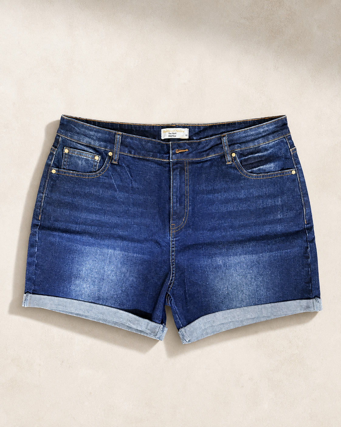 Cadeau jean short in medium wash